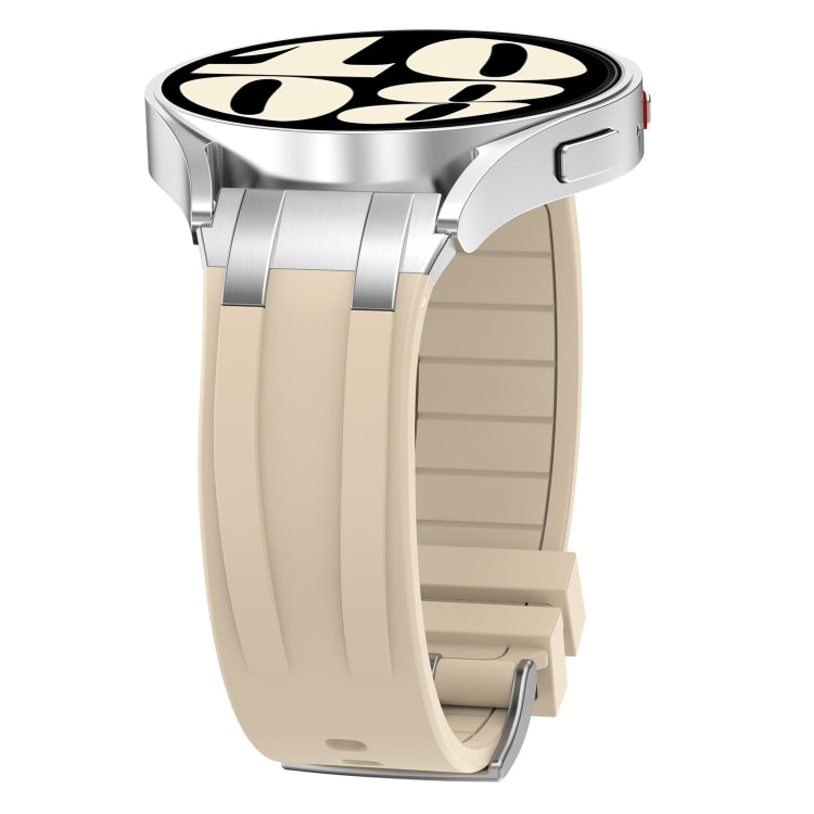 For Honor Watch ES 20mm Quick Release Silver Buckle Royal Silicone Watch Band(Starlight) - free shipping - PMC TechLife - Order now!