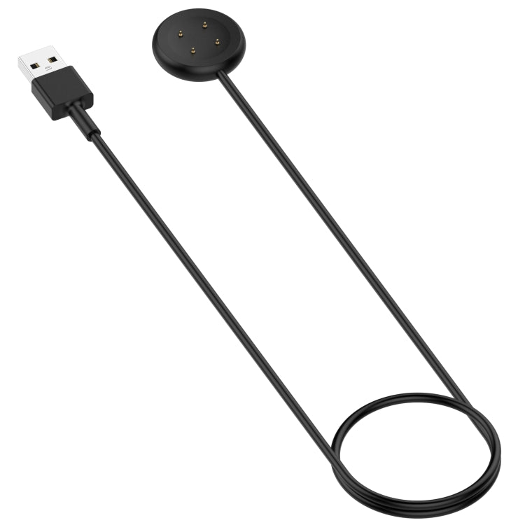 For Google Pixel Watch 3 41 / 45mm USB Interface Smart Watch Charging Cable, Length: 1m(Black) - Other by PMC TechLife | Online Shopping South Africa | PMC TechLife | Buy Now Pay Later Mobicred
