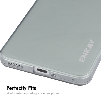 For Redmi K70 Ultra ENKAY Hat-Prince Translucent Matte TPU Soft Phone Case + 9H Big Arc Edge Film(Grey) - Xiaomi Cases by ENKAY | Online Shopping South Africa | PMC Jewellery | Buy Now Pay Later Mobicred