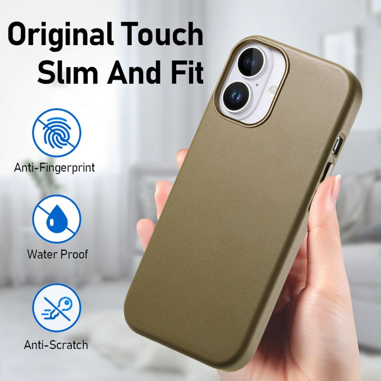 For iPhone 16 Plus Electroplated Metal Button Shockproof Phone Case(Green) - iPhone 16 Plus Cases by PMC Jewellery | Online Shopping South Africa | PMC Jewellery | Buy Now Pay Later Mobicred