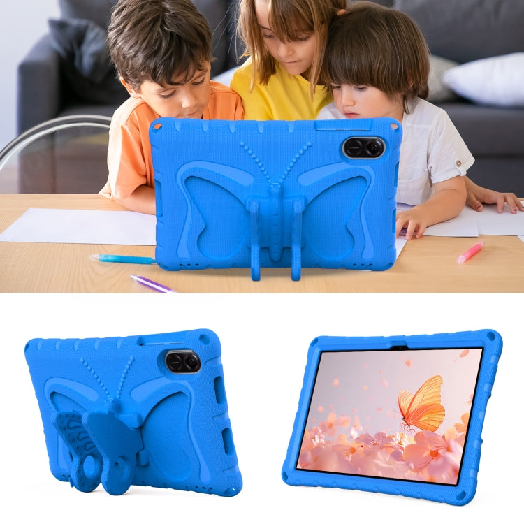 For Honor Pad X9 Butterfly Bracket EVA Shockproof Tablet Case(Blue) - Honor by PMC TechLife | Online Shopping South Africa | PMC TechLife | Buy Now Pay Later Mobicred