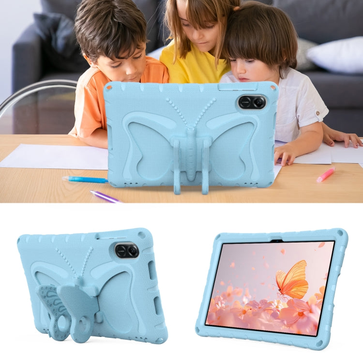 For Honor Pad X8 Pro 11.5 Butterfly Bracket EVA Shockproof Tablet Case(Light Blue) - Honor by PMC TechLife | Online Shopping South Africa | PMC TechLife | Buy Now Pay Later Mobicred