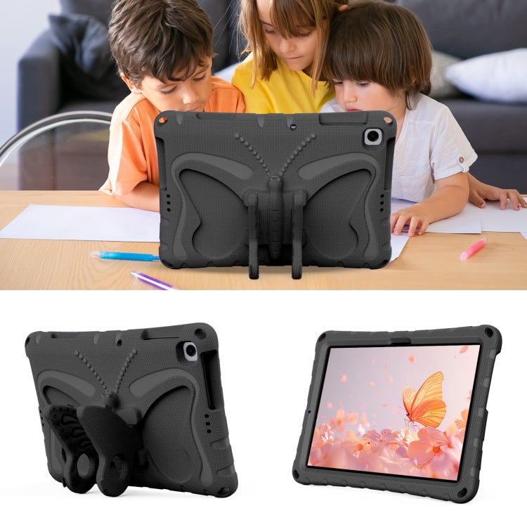 For Honor Pad X6 / Enjoy Tablet 2 Butterfly Bracket EVA Shockproof Tablet Case(Black) - Honor by PMC TechLife | Online Shopping South Africa | PMC TechLife | Buy Now Pay Later Mobicred