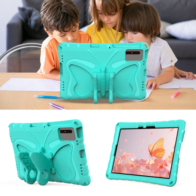 For Honor Tablet V7 11 2021 Butterfly Bracket EVA Shockproof Tablet Case(Mint Green) - Honor by PMC TechLife | Online Shopping South Africa | PMC TechLife | Buy Now Pay Later Mobicred