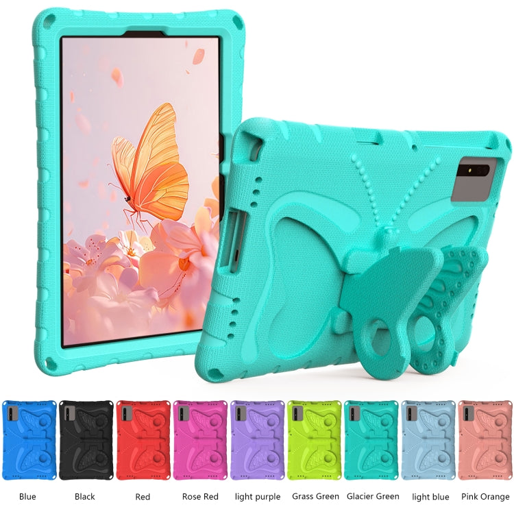 For Honor Tablet V7 11 2021 Butterfly Bracket EVA Shockproof Tablet Case(Mint Green) - Honor by PMC TechLife | Online Shopping South Africa | PMC TechLife | Buy Now Pay Later Mobicred