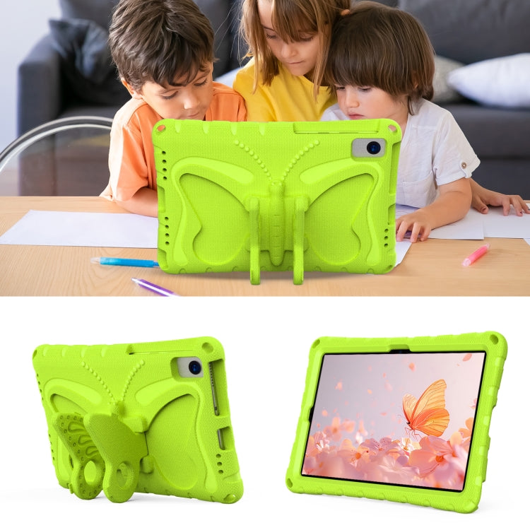 For Huawei MatePad 10.4 Butterfly Bracket EVA Shockproof Tablet Case(Grass Green) - Huawei by PMC TechLife | Online Shopping South Africa | PMC TechLife | Buy Now Pay Later Mobicred