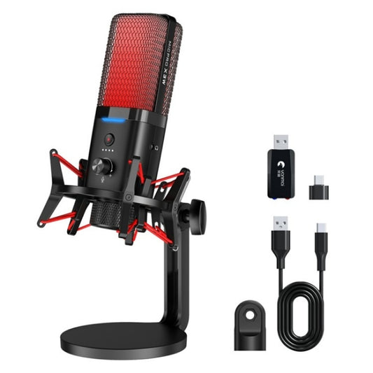 Yanmai X3W Wireless / Wired Dual Mode RGB Gaming Noise Reduction Microphone - Microphone by Yanmai | Online Shopping South Africa | PMC Jewellery | Buy Now Pay Later Mobicred