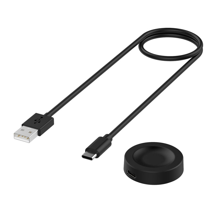 For Huawei Watch GT5 Pro 46mm USB Interface Split Type Smart Watch Charging Cable, Length: 1m(Black) - Charger by PMC TechLife | Online Shopping South Africa | PMC TechLife | Buy Now Pay Later Mobicred