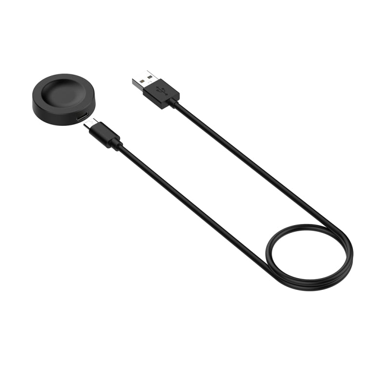 For Huawei Watch GT5 Pro 42mm USB Interface Split Type Smart Watch Charging Cable, Length: 1m(Black) - Charger by PMC TechLife | Online Shopping South Africa | PMC TechLife | Buy Now Pay Later Mobicred