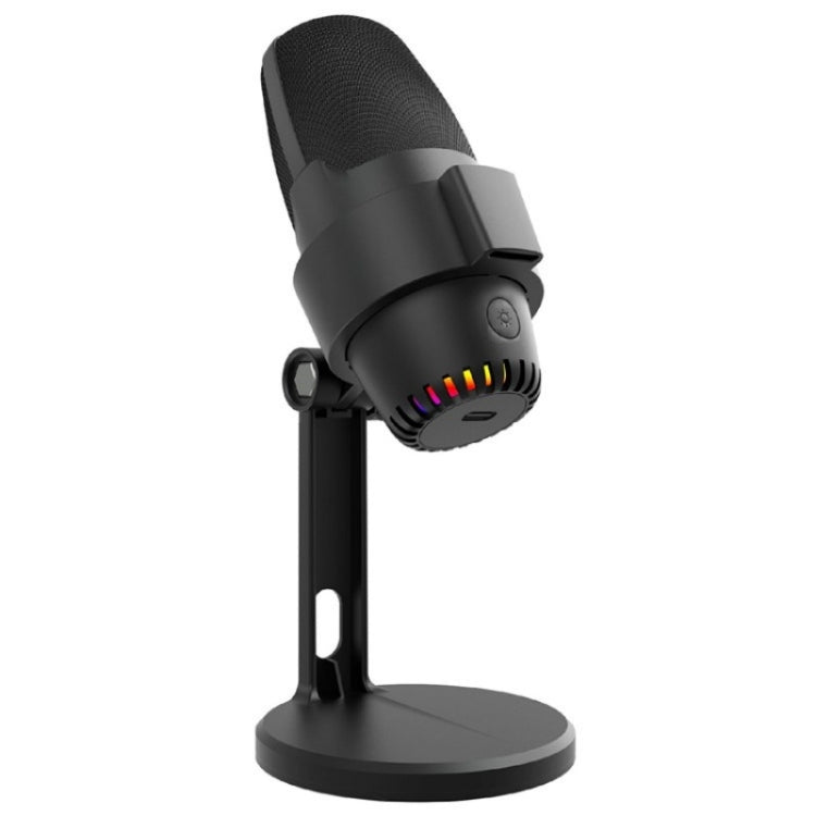 ME9 USB Microphone ENC Noise Reduction Desktop Microphone With RGB Light(Black) - Microphone by PMC Jewellery | Online Shopping South Africa | PMC Jewellery | Buy Now Pay Later Mobicred