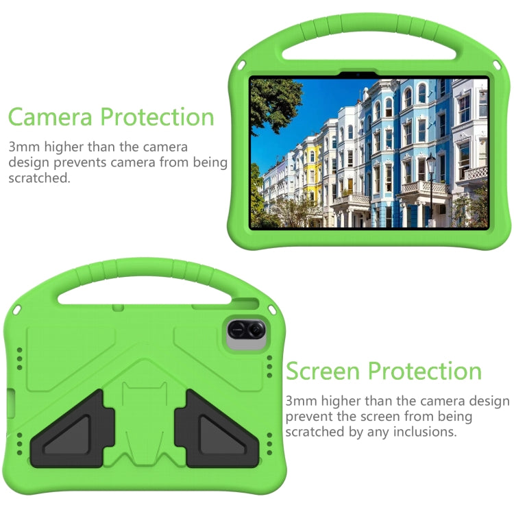 For Infinix XPad 11 inch 2024 EVA Shockproof Tablet Case with Holder(Green) - Others by PMC Jewellery | Online Shopping South Africa | PMC Jewellery | Buy Now Pay Later Mobicred