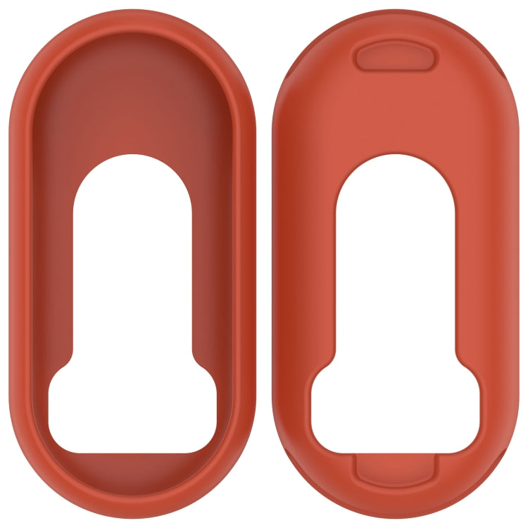 For Xiaomi Smart Band 9 NFC Glossy Surface Silicone Watch Protective Case(Original Red) - Watch Cases by PMC TechLife | Online Shopping South Africa | PMC TechLife | Buy Now Pay Later Mobicred