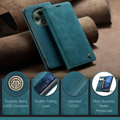 For OPPO Reno12 F /12 FS 5G CaseMe 013 Multifunctional Horizontal Flip Leather Phone Case(Blue) - Reno12 F Cases by CaseMe | Online Shopping South Africa | PMC Jewellery | Buy Now Pay Later Mobicred