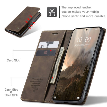 For Xiaomi 14T Pro CaseMe 013 Multifunctional Horizontal Flip Leather Phone Case(Coffee) - 14T Pro Cases by CaseMe | Online Shopping South Africa | PMC Jewellery | Buy Now Pay Later Mobicred