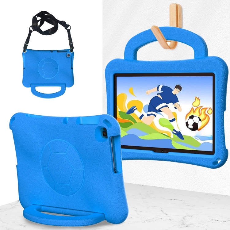 For Huawei Enpoy Tablet2 Handle Football Shaped EVA Shockproof Tablet Case(Blue) - free shipping - PMC TechLife - Order now!