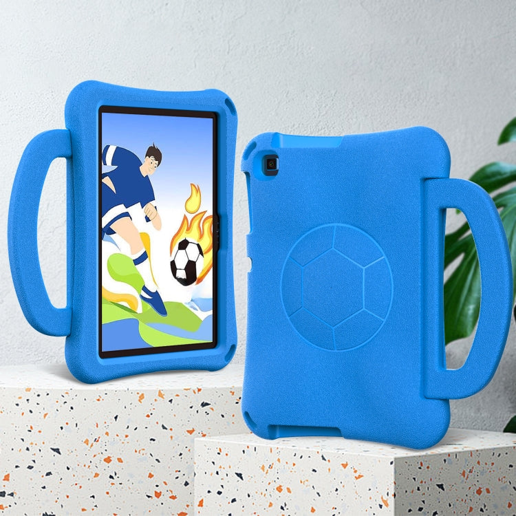 For Huawei Enpoy Tablet2 Handle Football Shaped EVA Shockproof Tablet Case(Blue) - free shipping - PMC TechLife - Order now!