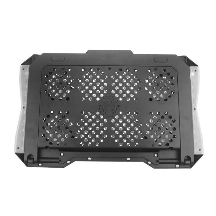 S605 RGB Light 5 Silent Fans Adjustable Height Stand Gaming Laptop Cooling Pad - Cooling Pads by PMC TechLife | Online Shopping South Africa | PMC TechLife | Buy Now Pay Later Mobicred