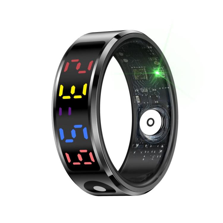 R12 SIZE 11 Smart Ring, Support Heart Rate / Blood Oxygen / Sleep / Multiple Sports Modes(Black) - free shipping - PMC TechLife - Order now!