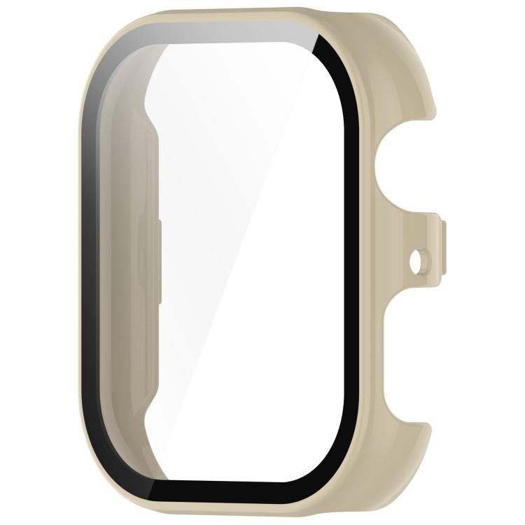 For Honor ROSSINI 2i Tempered Film Integrated PC Watch Protective Case(Ivory White) - Watch Cases by PMC TechLife | Online Shopping South Africa | PMC TechLife | Buy Now Pay Later Mobicred