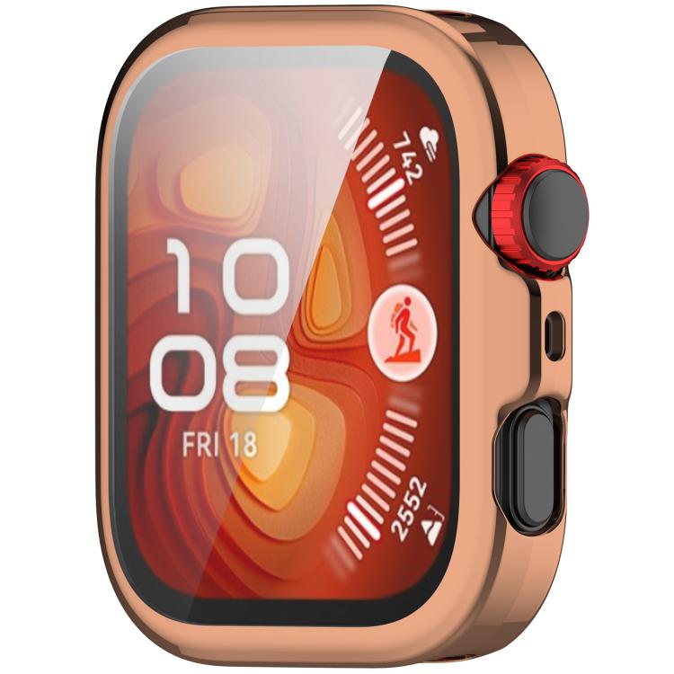 For Huawei Watch Fit 4 Pro Electroplated TPU Full Coverage Watch Protective Case(Rose Gold) - free shipping - PMC TechLife - Order now!