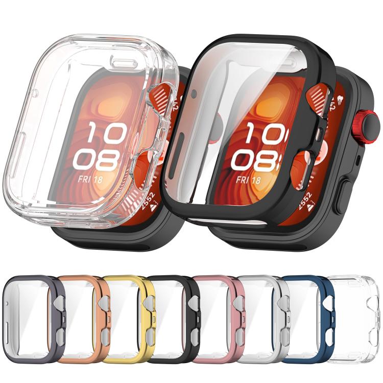 For Huawei Watch Fit 4 Electroplated TPU Full Coverage Watch Protective Case(Pink) - free shipping - PMC TechLife - Order now!