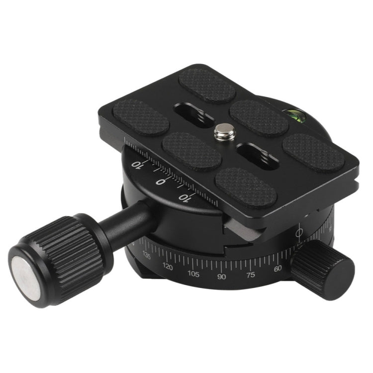 X-64 Professional Camera Tripod Monopod Panoramic Panorama Head with Quick Release Plate - Tripod Heads by PMC TechLife | Online Shopping South Africa | PMC TechLife | Buy Now Pay Later Mobicred