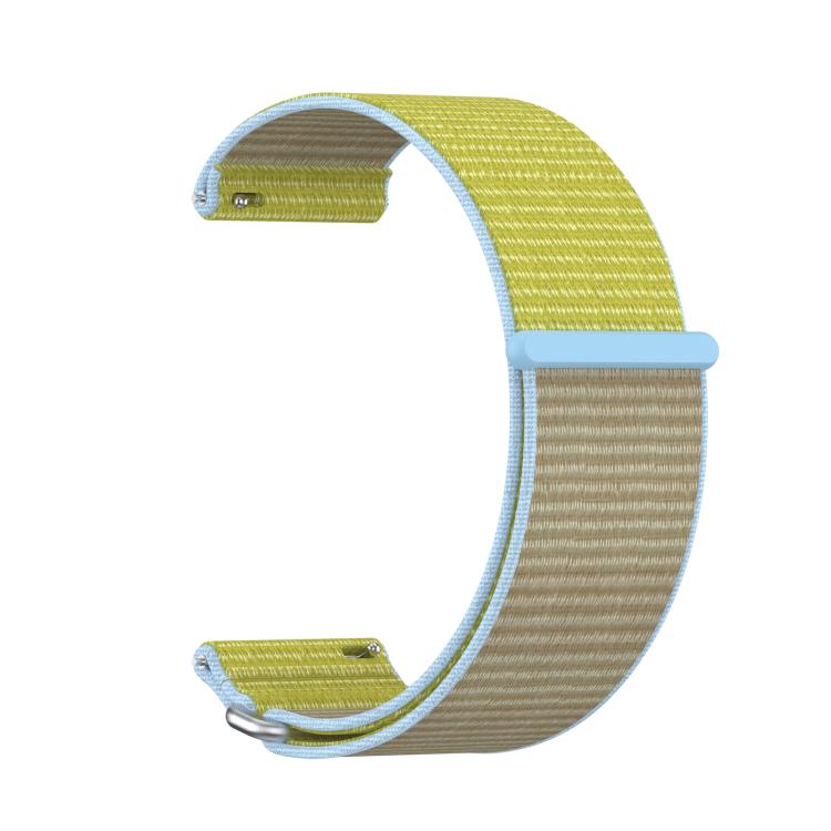 For Garmin Venu X1 Two Section Metal Ring Nylon Hook and Loop Fastener Watch Band(Camel) - free shipping - PMC TechLife - Order now!