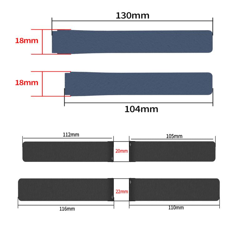 20mm Lychee Texture Soft Magnetic Silicone Watch Band(Starlight Orange) - free shipping - PMC TechLife - Order now!