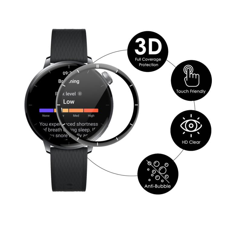 For OnePlus Watch 3 43mm 2pcs ENKAY 3D Full Coverage Soft PC Edge PMMA HD Screen Protector Film - free shipping - PMC TechLife - Order now!