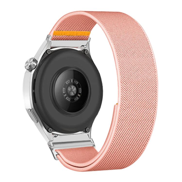 18mm Adjustable Single Loop Elastic Nylon Watch Band(Pink) - free shipping - PMC TechLife - Order now!