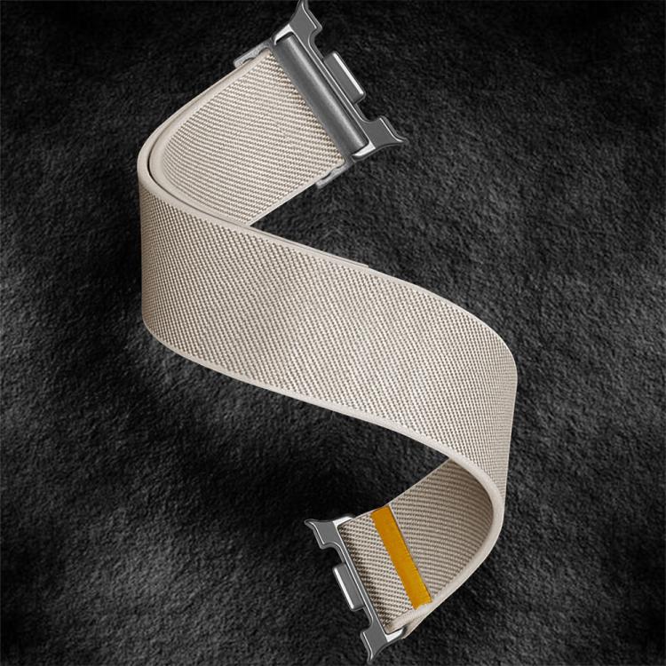 For Samsung Galaxy Watch8 / Watch8 Classic Adjustable Single Loop Elastic Nylon Watch Band(Starlight) - free shipping - PMC TechLife - Order now!