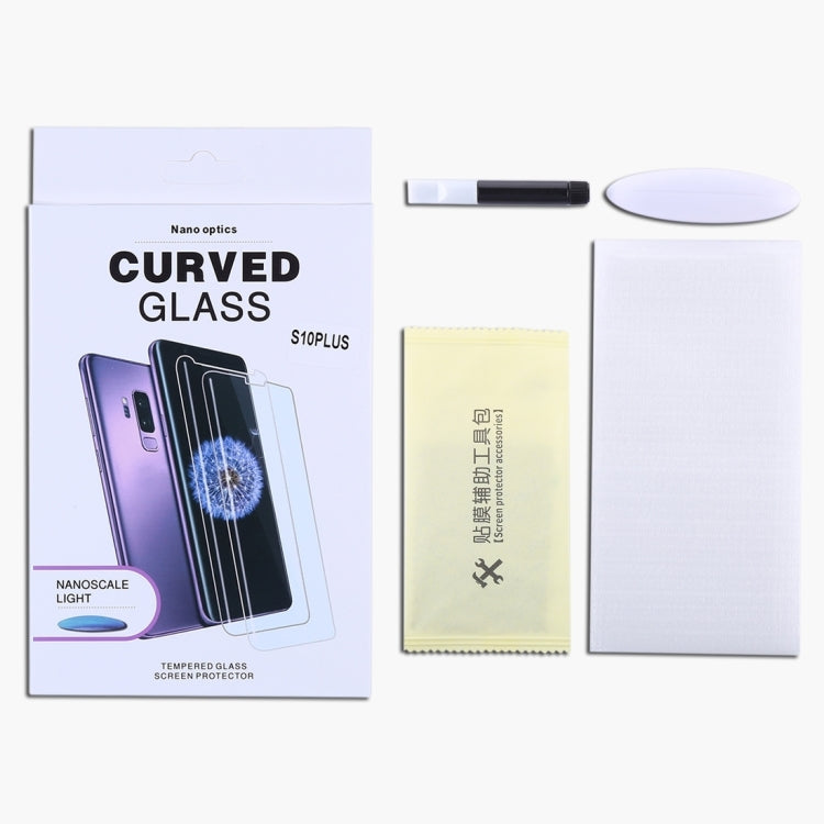 UV Liquid Curved Full Glue Full Screen Tempered Glass for Galaxy S10 5G - Galaxy Tempered Glass by PMC Jewellery | Online Shopping South Africa | PMC Jewellery