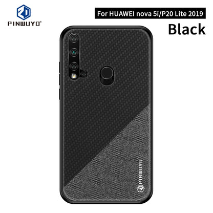 PINWUYO Honors Series Shockproof PC + TPU Protective Case for Huawei Nova 5i / P20 Lite 2019(Black) - More Brand by PINWUYO | Online Shopping South Africa | PMC Jewellery | Buy Now Pay Later Mobicred