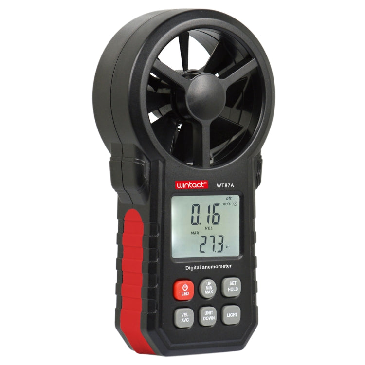 WINTACT WT87A Portable Anemometer Thermometer Wind Speed Gauge Meter - Tachometers & Anemometer by Wintact | Online Shopping South Africa | PMC Jewellery | Buy Now Pay Later Mobicred