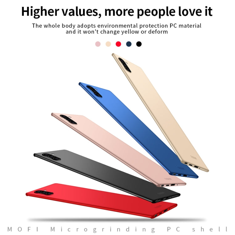 MOFI Frosted PC Ultra-thin Hard Case for Galaxy Note10(Gold) - free shipping - PMC TechLife - Order now!