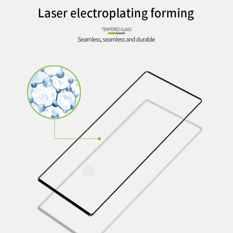 MOFI 9H 3D Explosion Proof Thermal Bending Full Screen Covered With Tempered Glass Film for Galaxy note10+(Black) - Galaxy Tempered Glass by MOFI | Online Shopping South Africa | PMC Jewellery | Buy Now Pay Later Mobicred