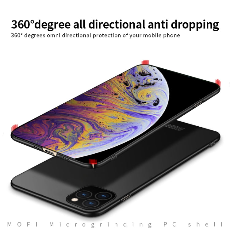 For iPhone 11 Pro MOFI Frosted PC Ultra-thin Hard Case (Gold) - iPhone 11 Pro Cases by MOFI | Online Shopping South Africa | PMC TechLife