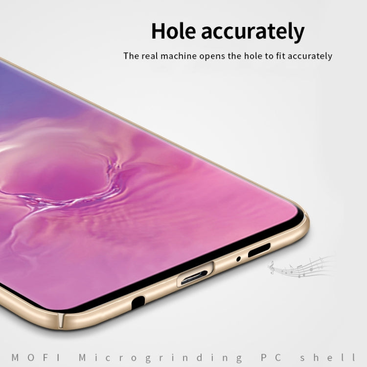 For Galaxy S10 MOFI Frosted PC Ultra-thin Hard Case(Red) - Galaxy Phone Cases by MOFI | Online Shopping South Africa | PMC TechLife | Buy Now Pay Later Mobicred