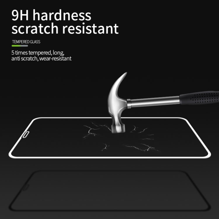 For iPhone 11 Pro Max   MOFI 9H 2.5D Full Screen Tempered Glass Film(Black) - iPhone 11 Pro Max Tempered Glass by MOFI | Online Shopping South Africa | PMC Jewellery