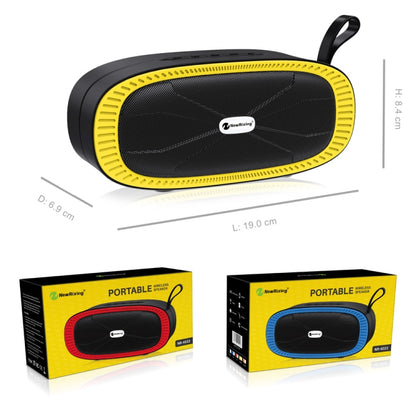 New Rixing NR4022 Portable Stereo Surround Soundbar Bluetooth Speaker with Microphone, Support TF Card FM(Black) - Desktop Speaker by NewRixing | Online Shopping South Africa | PMC Jewellery | Buy Now Pay Later Mobicred