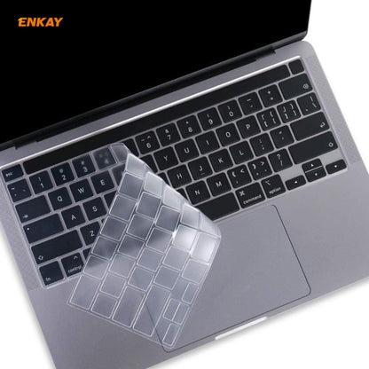 ENKAY TPU Soft Keyboard Protector for MacBook Pro 16 inch A2141 / Pro 13.3 inch A2289 & A2251 & A2338 (2020), US Version - Keyboard Protector by ENKAY | Online Shopping South Africa | PMC Jewellery | Buy Now Pay Later Mobicred