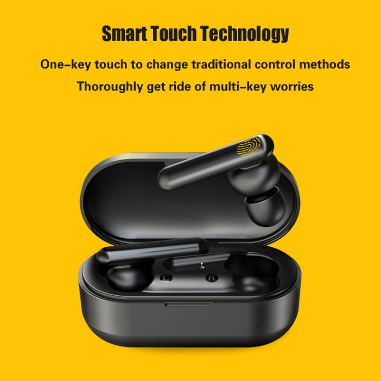 T10 Mini Touch Control Hifi TWS Wireless Bluetooth Earphones With Mic & Charger Box(Black) - TWS Earphone by PMC Jewellery | Online Shopping South Africa | PMC Jewellery | Buy Now Pay Later Mobicred