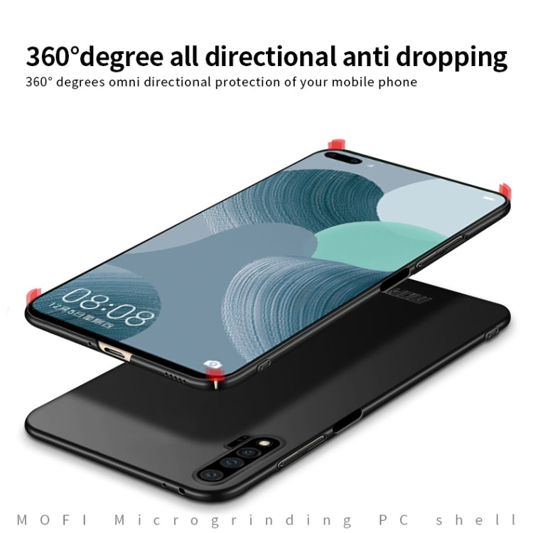 For Huawei Nova 6 MOFI Frosted PC Ultra-thin Hard Case(Black) - Huawei Cases by MOFI | Online Shopping South Africa | PMC Jewellery