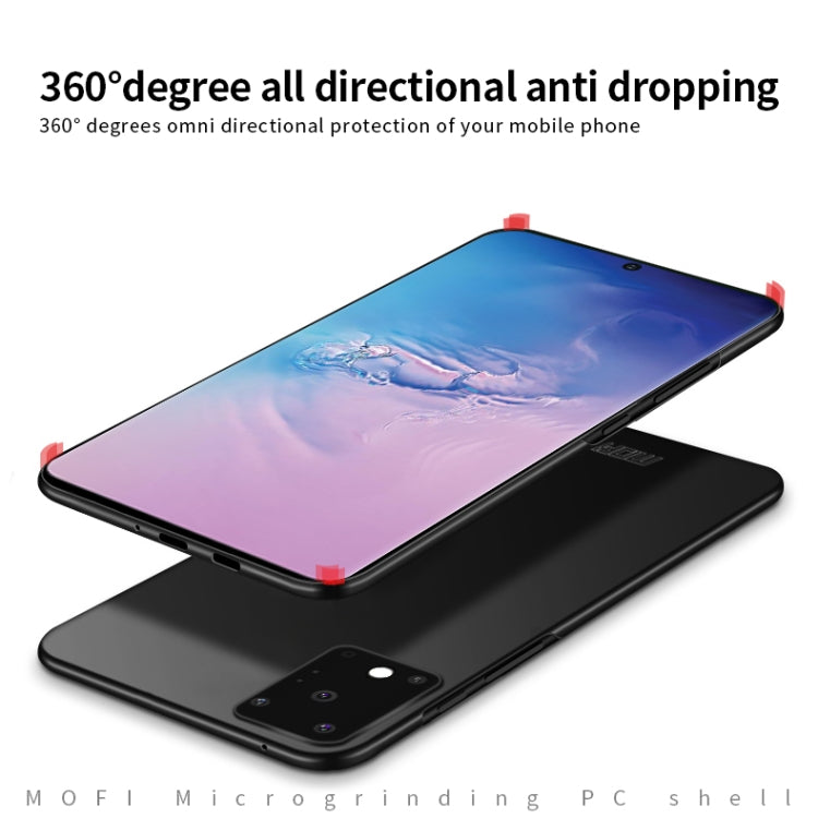 For Galaxy S20 Ultra MOFI Frosted PC Ultra-thin Hard Case(Blue) - Galaxy Phone Cases by MOFI | Online Shopping South Africa | PMC TechLife