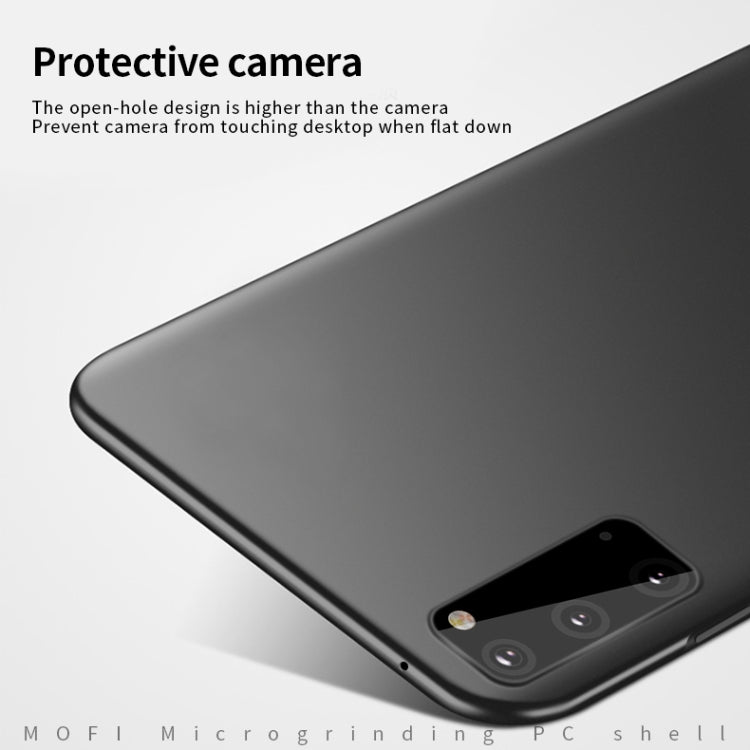 For Galaxy S20 MOFI Frosted PC Ultra-thin Hard Case(Rose gold) - Galaxy Phone Cases by MOFI | Online Shopping South Africa | PMC TechLife