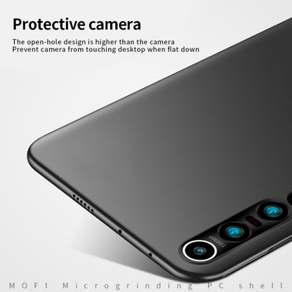 For Xiaomi Mi 10 Pro MOFI Frosted PC Ultra-thin Hard Case(Gold) - Xiaomi Cases by MOFI | Online Shopping South Africa | PMC Jewellery