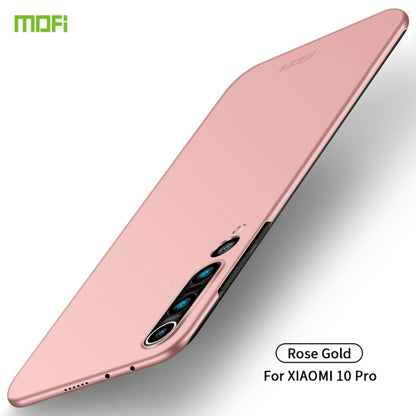 For Xiaomi Mi 10 Pro MOFI Frosted PC Ultra-thin Hard Case(Rose Gold) - Xiaomi Cases by MOFI | Online Shopping South Africa | PMC Jewellery