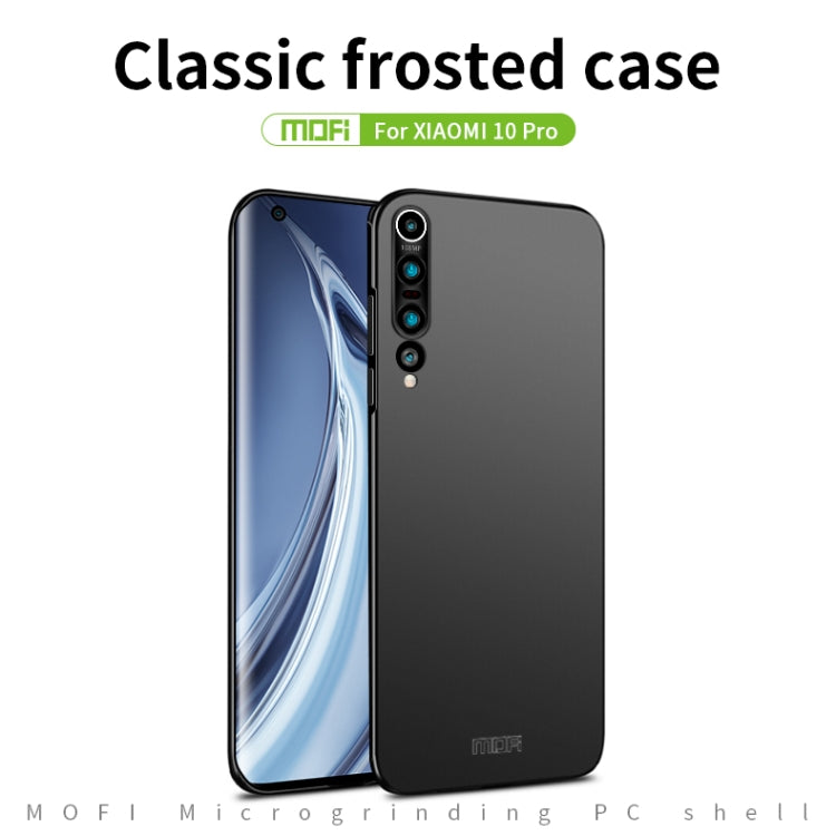 For Xiaomi Mi 10 Pro MOFI Frosted PC Ultra-thin Hard Case(Rose Gold) - Xiaomi Cases by MOFI | Online Shopping South Africa | PMC Jewellery