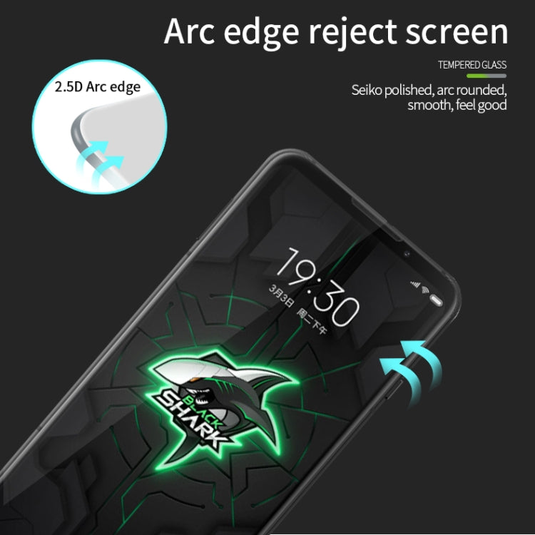 For Xiaomi Black Shark 3 MOFI 9H 2.5D Full Screen Tempered Glass Film(Black) -  by MOFI | Online Shopping South Africa | PMC Jewellery