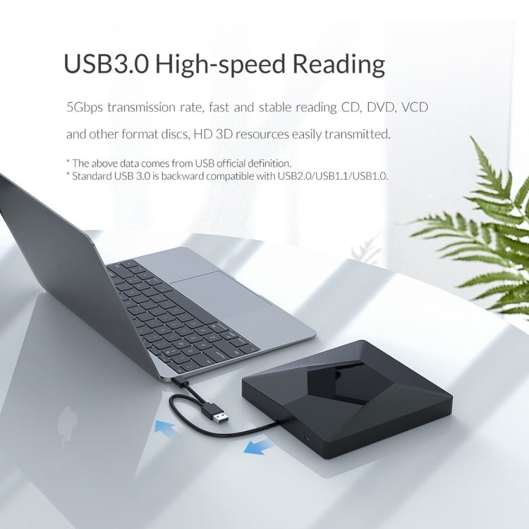 ORICO XD007 USB3.0 External CD Driver - free shipping - PMC Jewellery - Order now!
